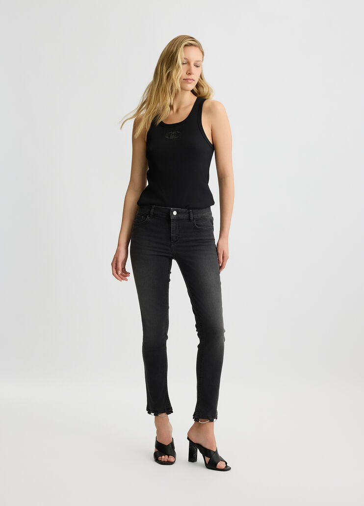 Skinny jeans with chains black Liu Jo - medium