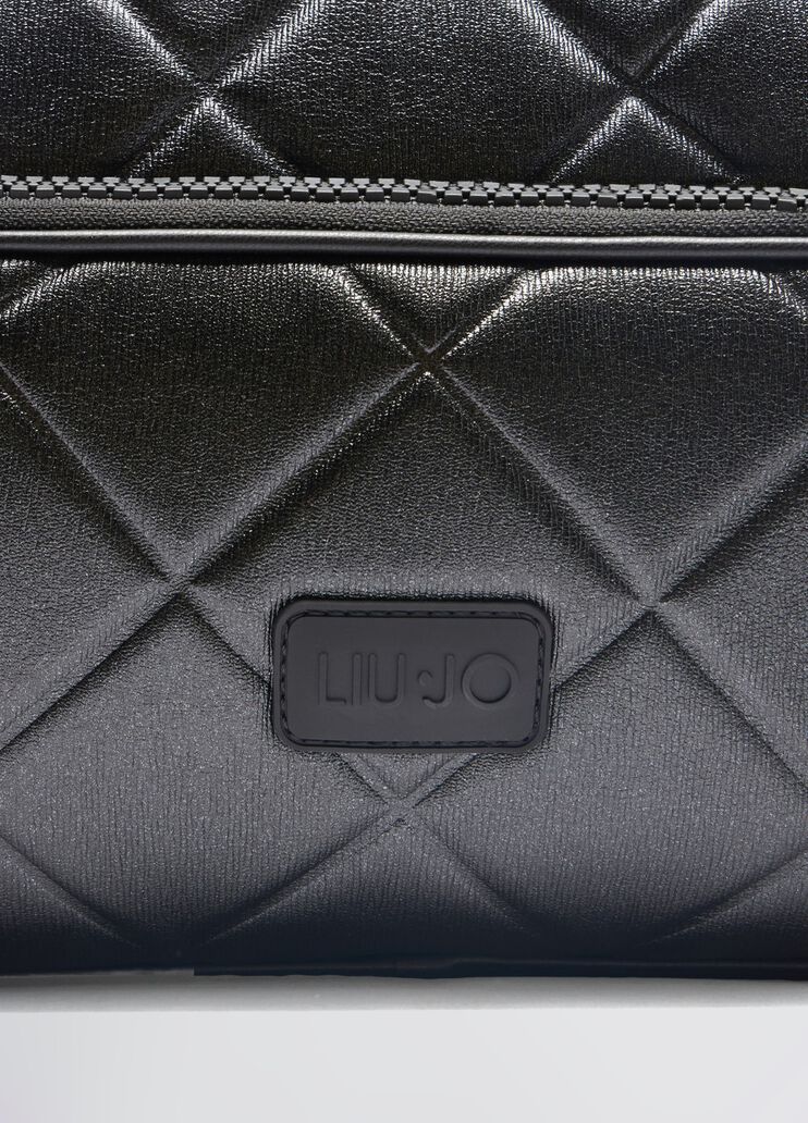 Quilted crossbody bag black Liu Jo - large image number 4 Quilted crossbody bag black Liu Jo - large image number 4