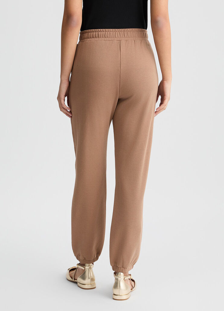 Brown fleece jogging bottoms biscuit Liu Jo - large image number 1 Brown fleece jogging bottoms biscuit Liu Jo - large image number 1