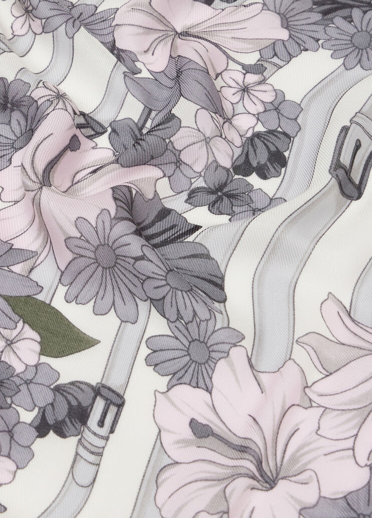 Floral scarf black Liu Jo - medium