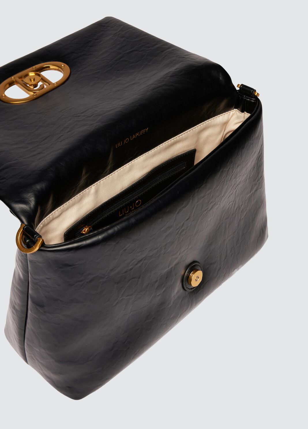 Sac LaPuffy grand format noir Liu Jo - large image number 7