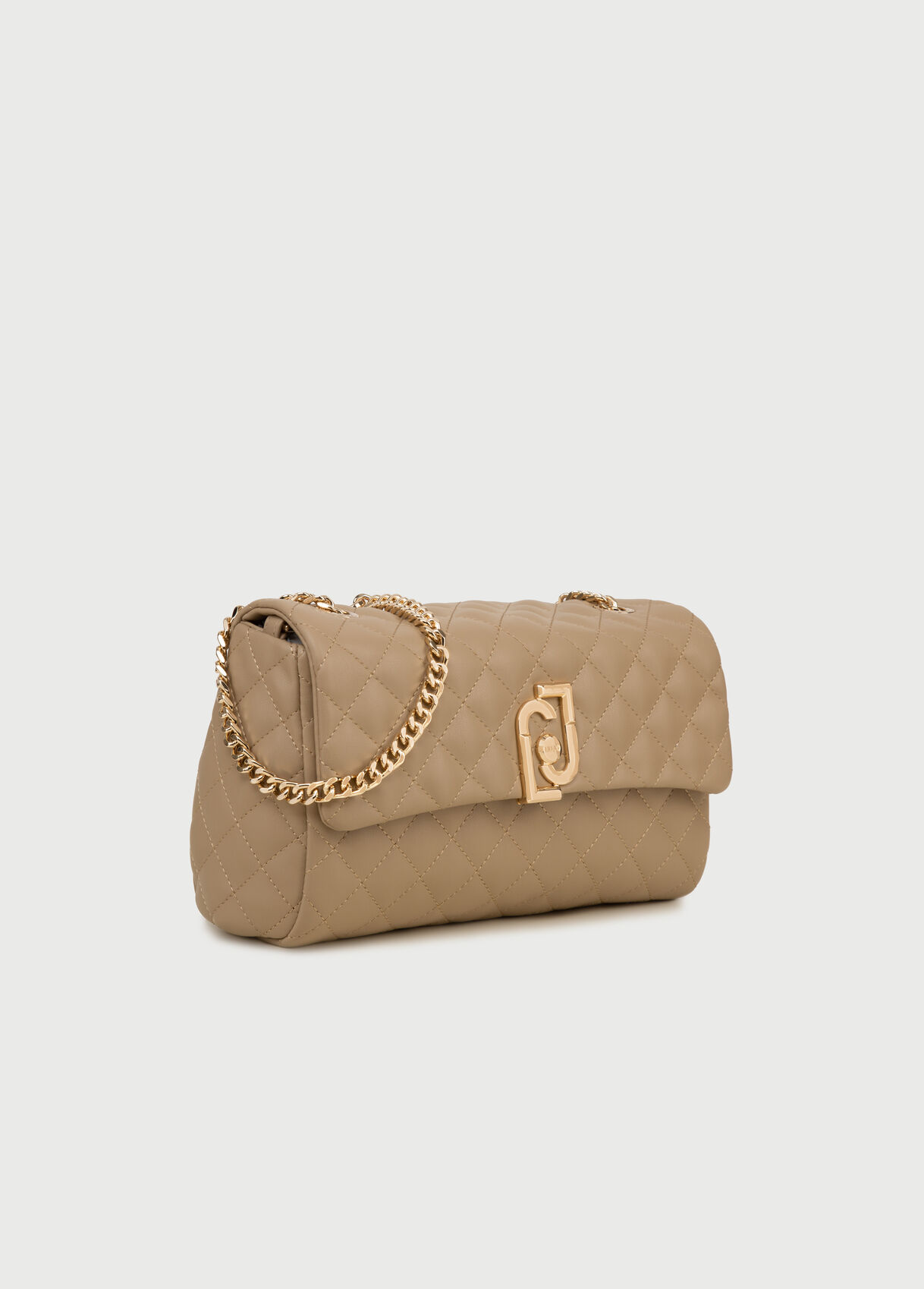 Beige quilted crossbody bag Clearance