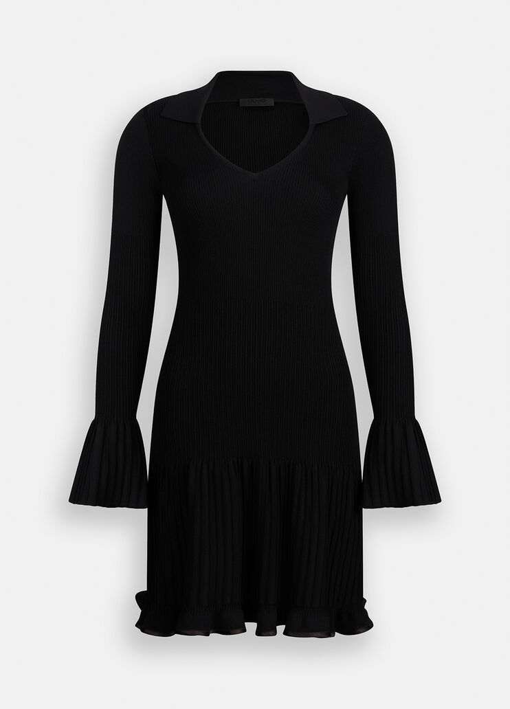 Kurzes Strickkleid Schwarz Liu Jo - large image number 6