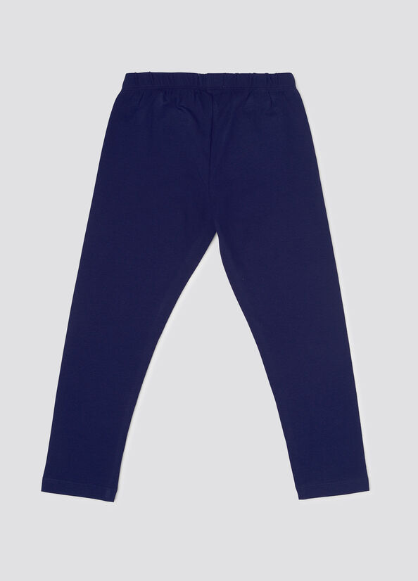 Leggings Me Contro Te blu Liu Jo - large image number 1