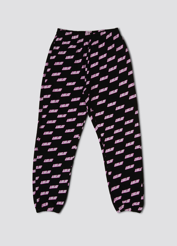 Pantalón de chándal con estampado por toda la prenda  Liu Jo - large image number 0 Pantalón de chándal con estampado por toda la prenda  Liu Jo - large image number 0