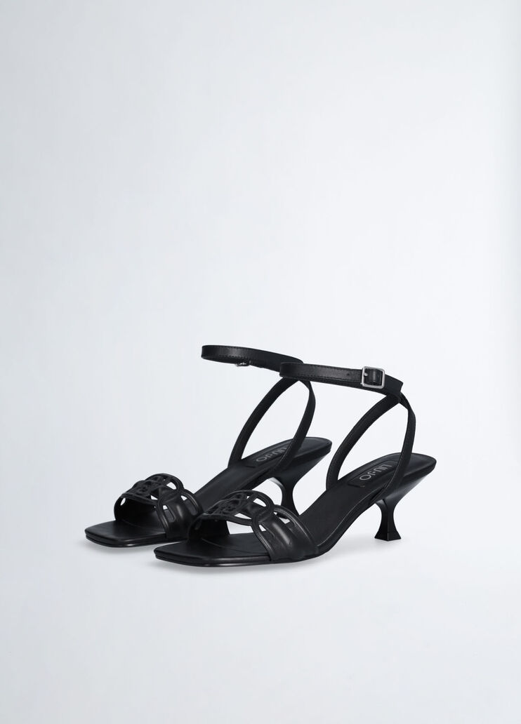 Sandals with low heel black Liu Jo - large image number 2 Sandals with low heel black Liu Jo - large image number 2