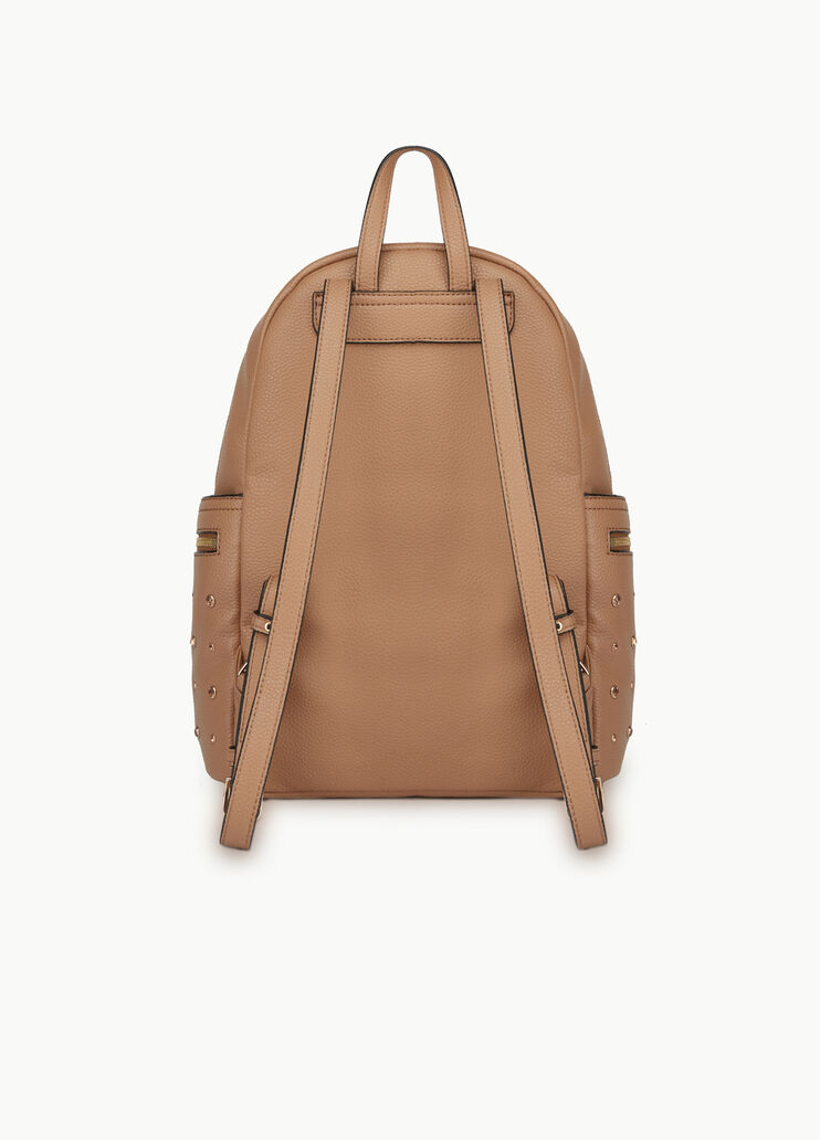 Backpack with jewel studs Walnut Liu Jo - large image number 2