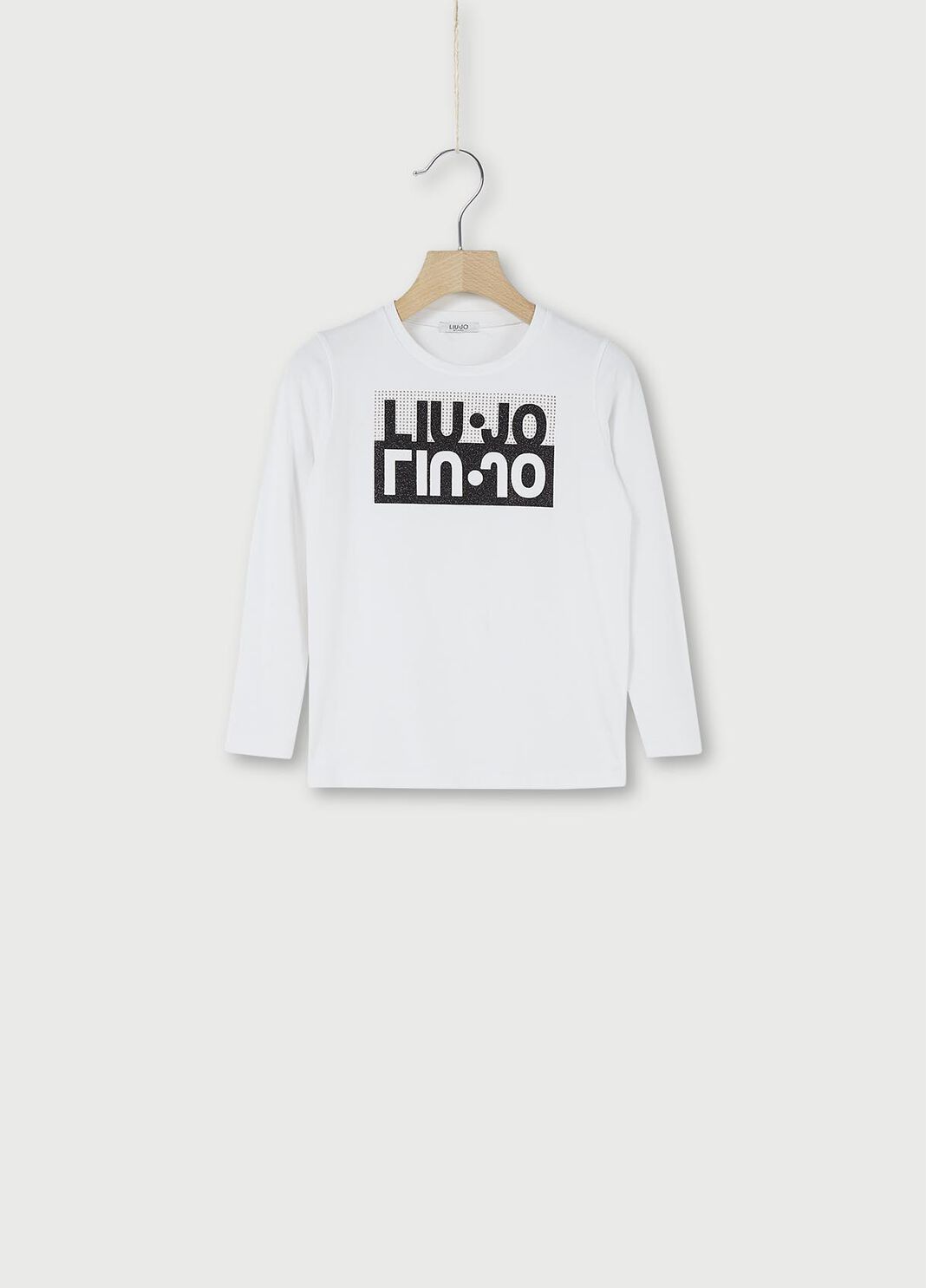 T-shirt with logo White Liu Jo - large image number 0