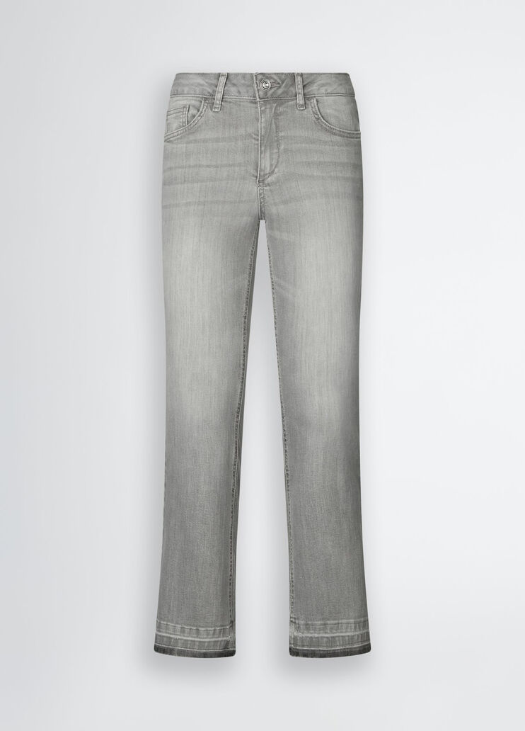 Grey bootcut jeans grey denim Liu Jo - large image number 6 Grey bootcut jeans grey denim Liu Jo - large image number 6