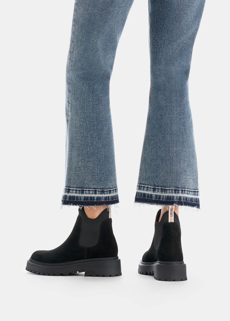 Suede Beatles ankle boots black Liu Jo - large image number 0