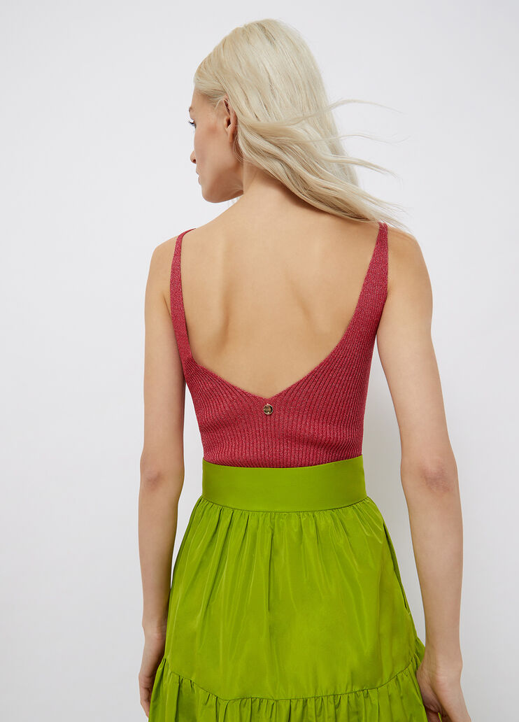 Body in lurex coral Liu Jo - large image number 1 Body in lurex coral Liu Jo - large image number 1