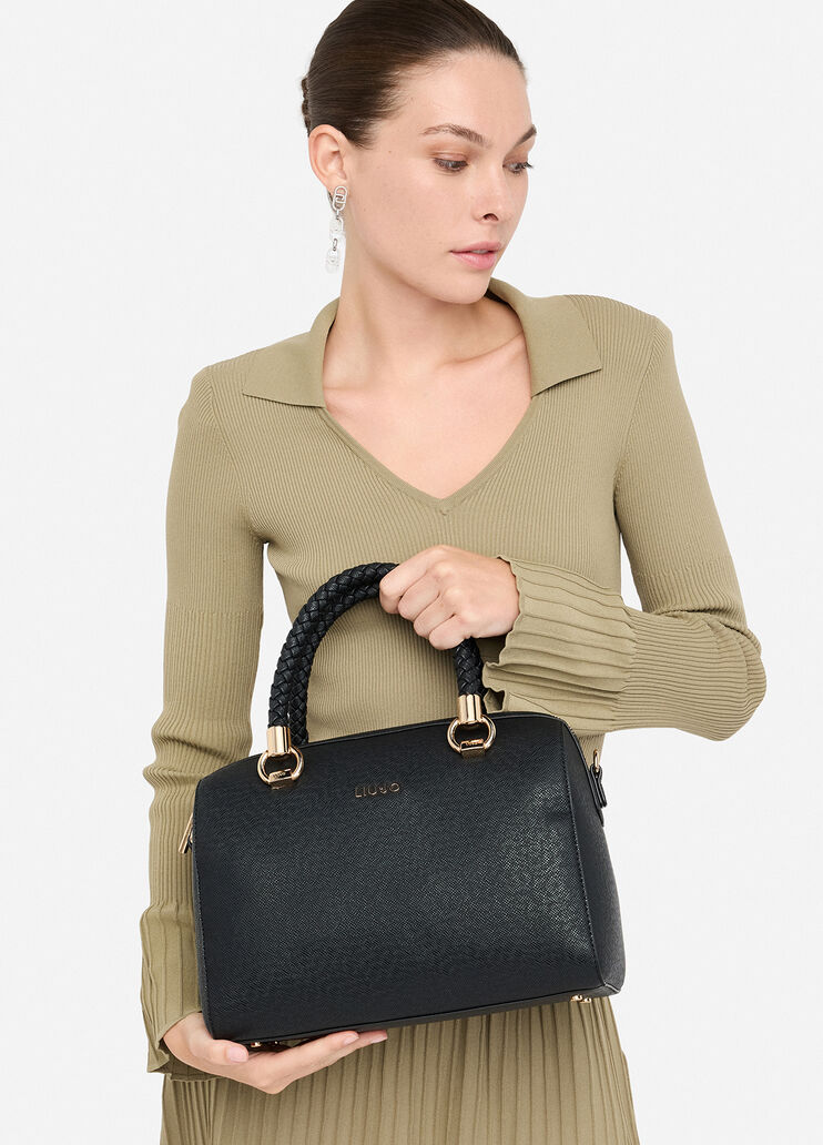 Medium Boston bag black Liu Jo - medium Medium Boston bag black Liu Jo - medium