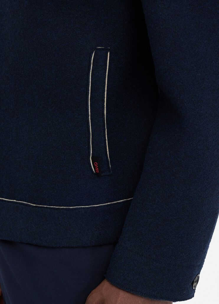 Giubbotto in lana blu scuro Liu Jo - large image number 3