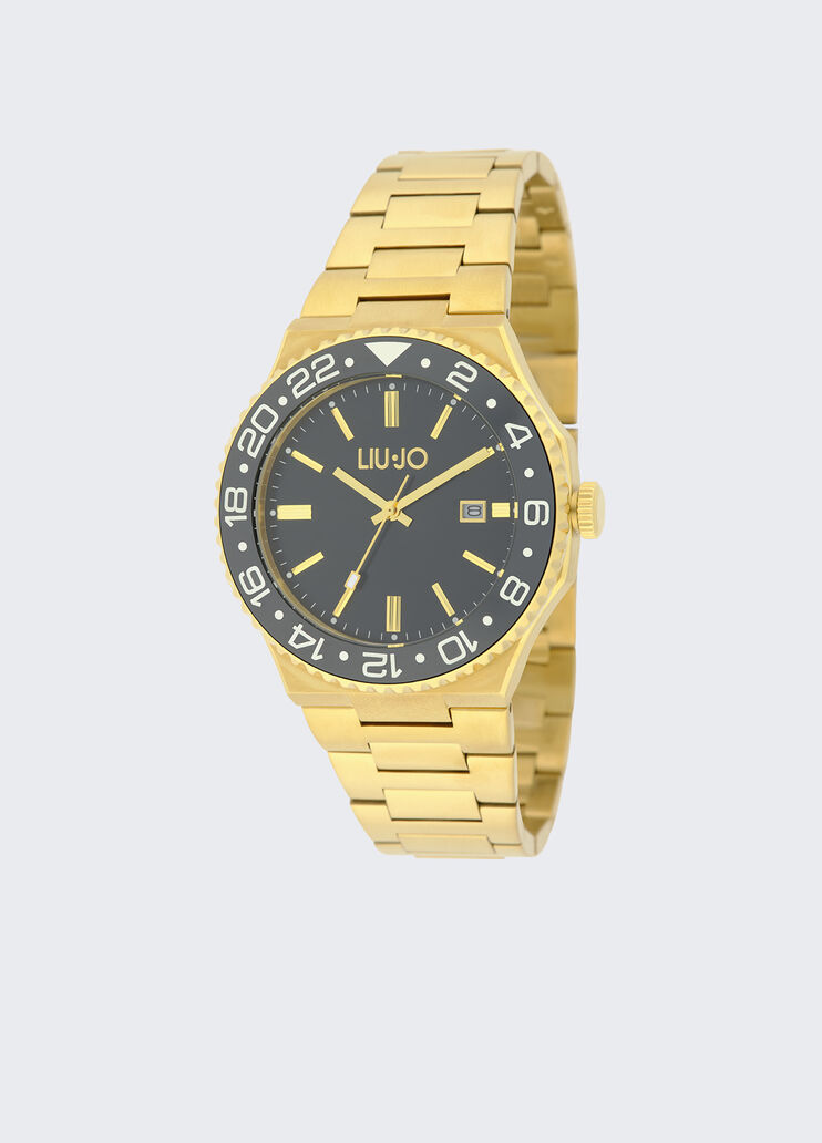 Herrenuhr aus Stahl gold Liu Jo - medium Herrenuhr aus Stahl gold Liu Jo - medium