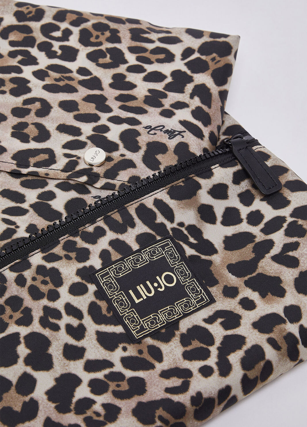 Animal Print Packable Poncho animal print Liu Jo - large image number 7
