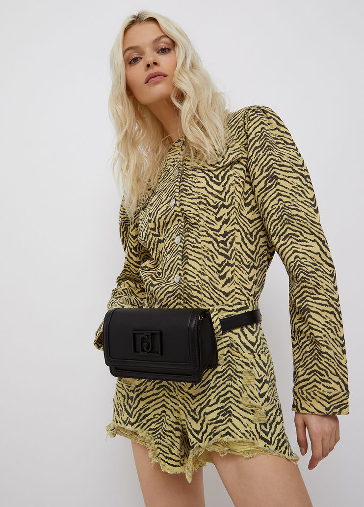 Экологичная поясная сумка чёрный Liu Jo - large image number 1