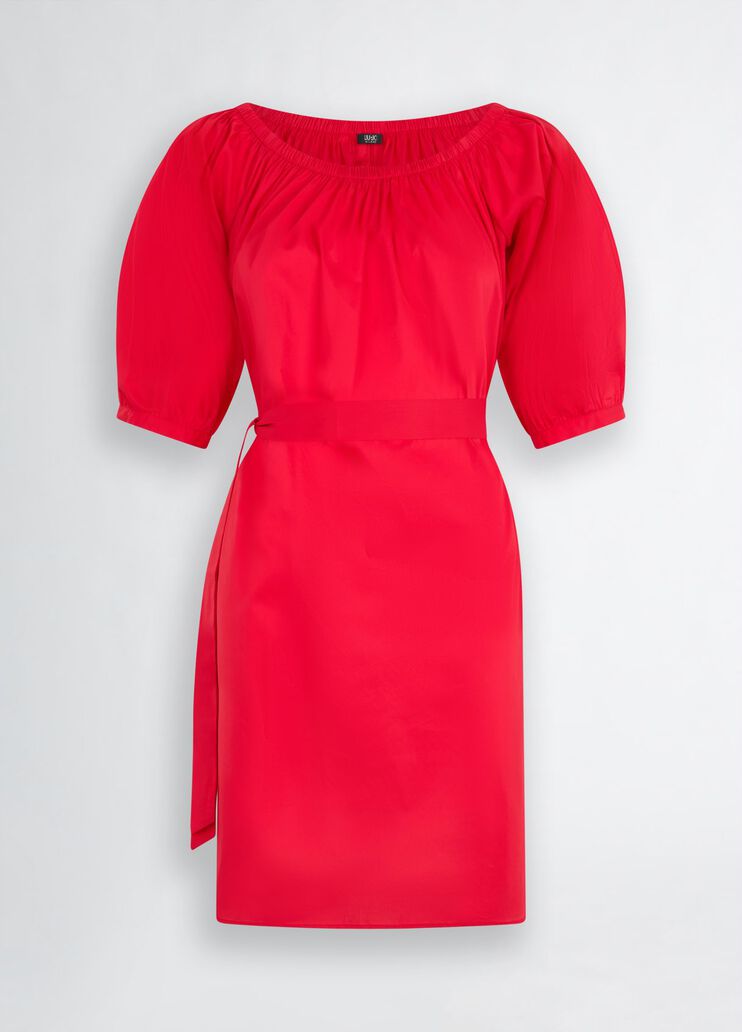Cotton dress red Liu Jo - large image number 6 Cotton dress red Liu Jo - large image number 6
