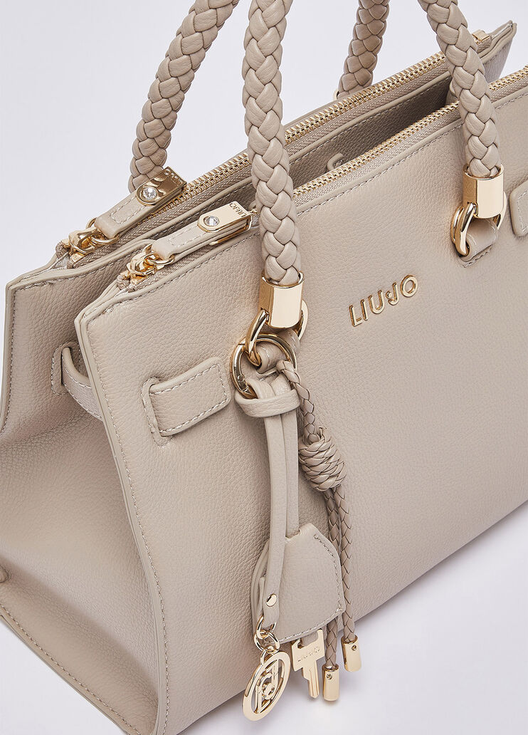 Kleine Satchel-Tasche Wei&szlig; Liu Jo - medium