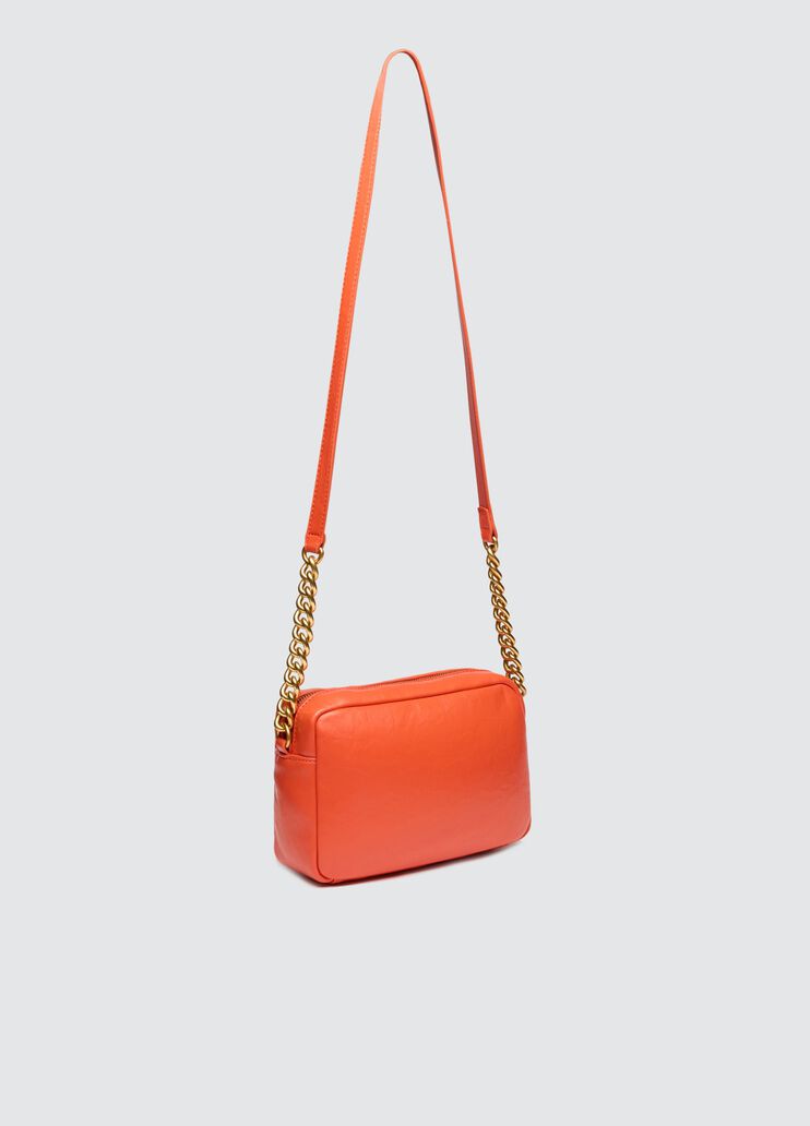 Sac bandouli&egrave;re format moyen LaPuffy rouge vif Liu Jo - medium