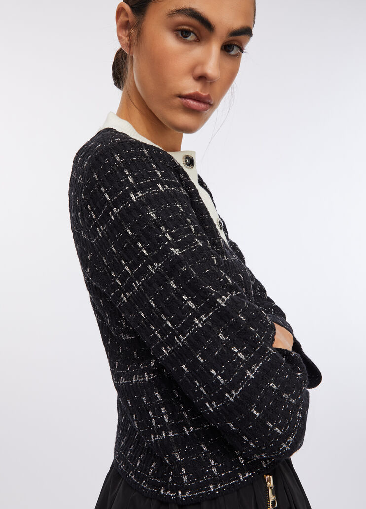 Jacke aus Wollgemisch Schwarz Liu Jo - large image number 3