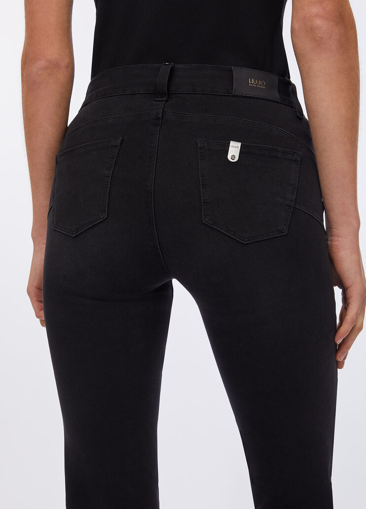 Amazing Fit bootcut jeans black denim Liu Jo - large image number 3