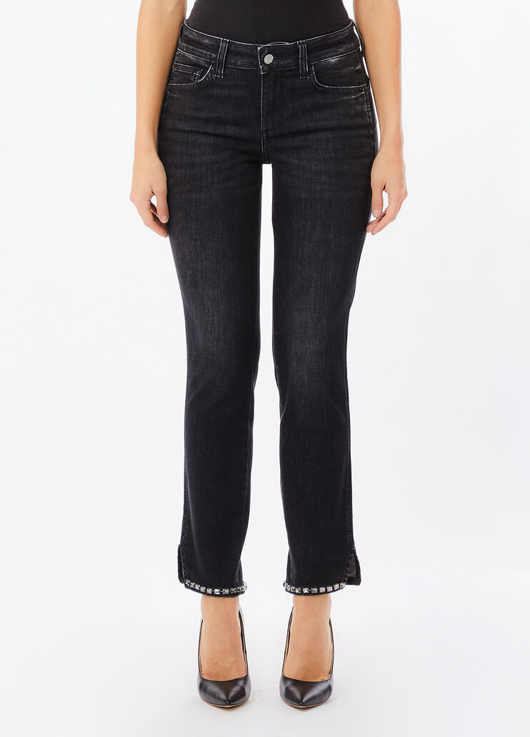 Bottom-Up Skinny-Jeans Denim-Schwarz Liu Jo - medium