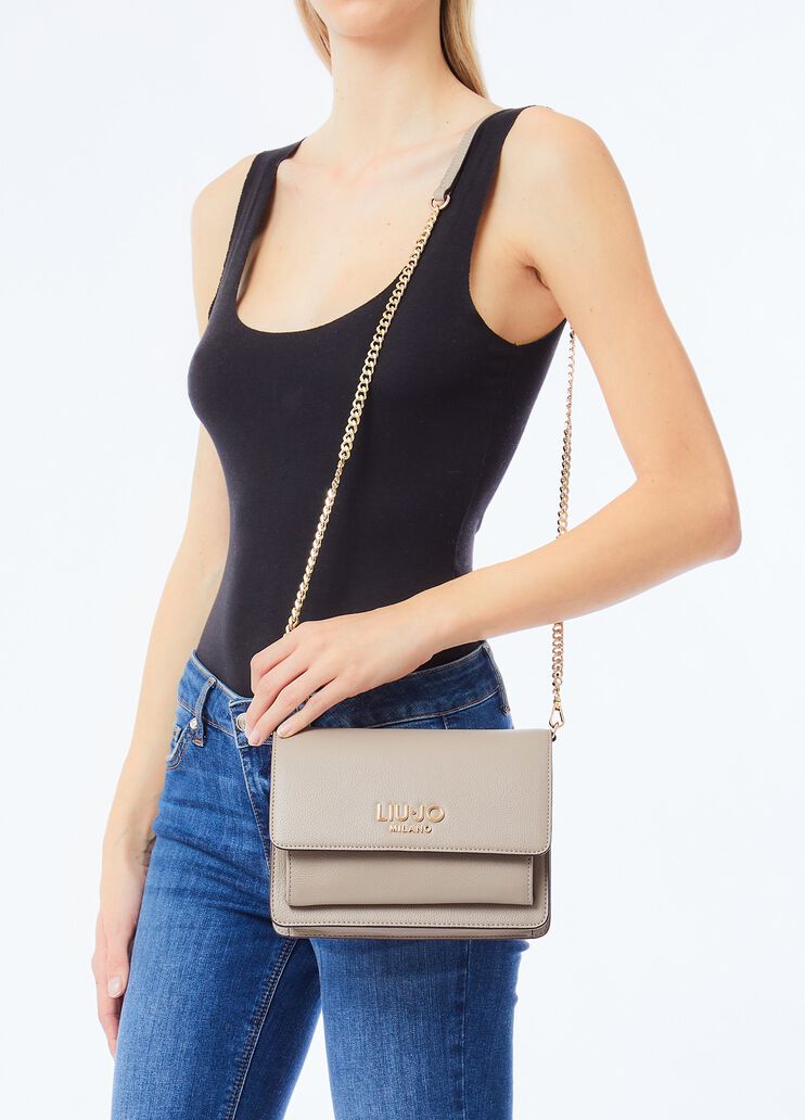 Medium crossbody bag dark grey Liu Jo - medium