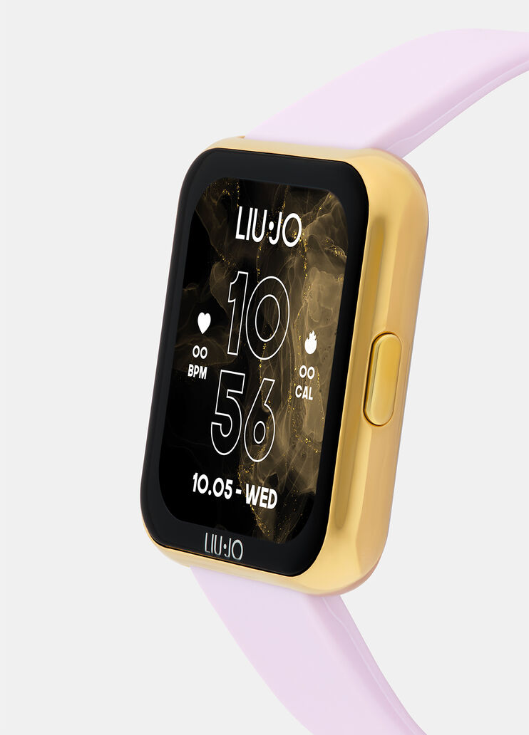 Smartwatch with silicone strap pink Liu Jo - medium Smartwatch with silicone strap pink Liu Jo - medium