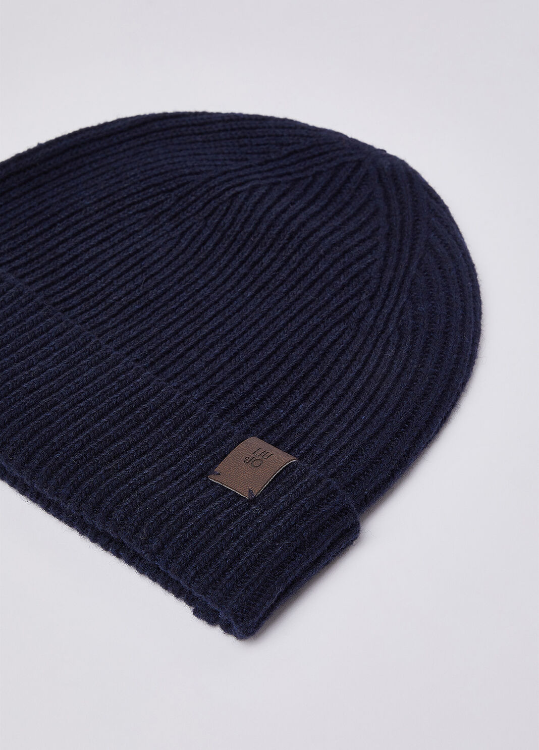 Beanie in wool dark blue Liu Jo - large image number 3