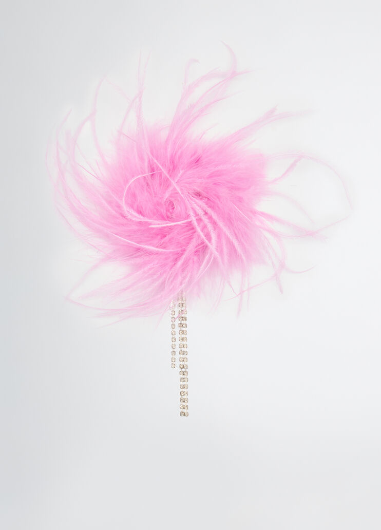 Brooch with feathers pink Liu Jo - medium Brooch with feathers pink Liu Jo - medium