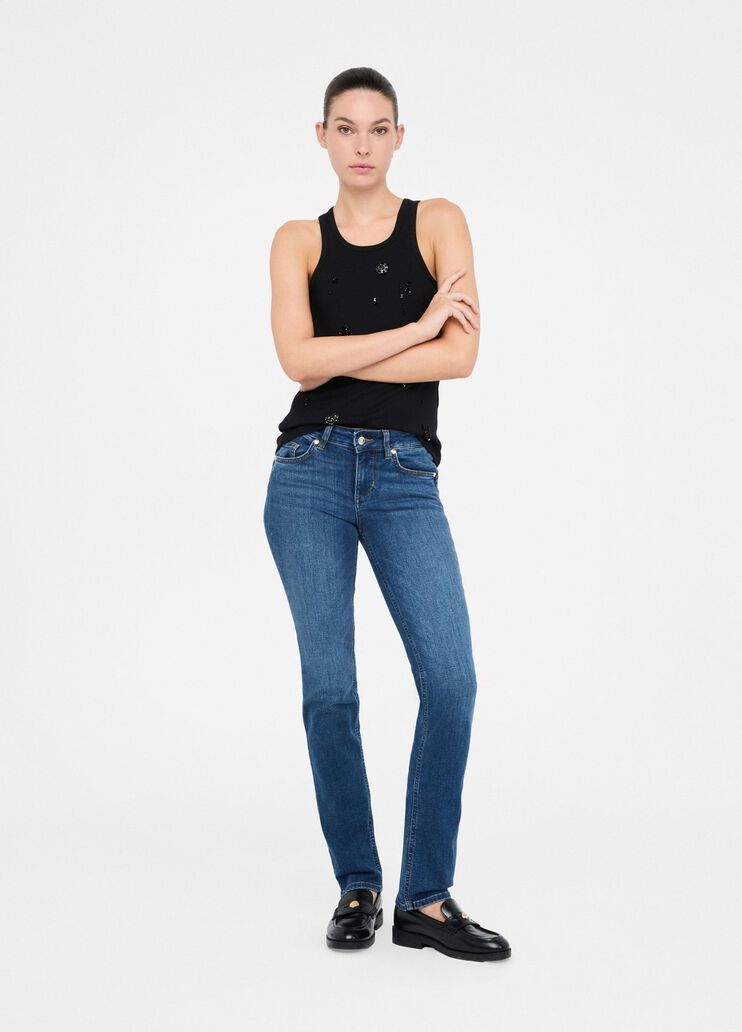 Slim-Fit-Jeans Denimblau Liu Jo - medium