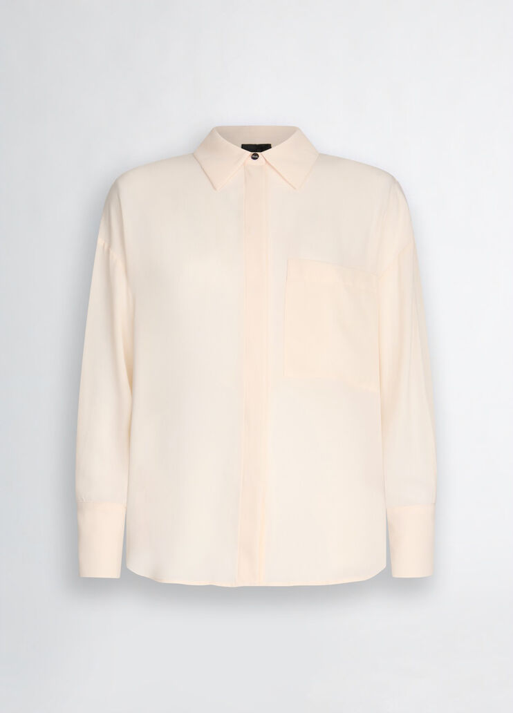 Champagne-coloured oversized shirt champagne Liu Jo - large image number 6 Champagne-coloured oversized shirt champagne Liu Jo - large image number 6