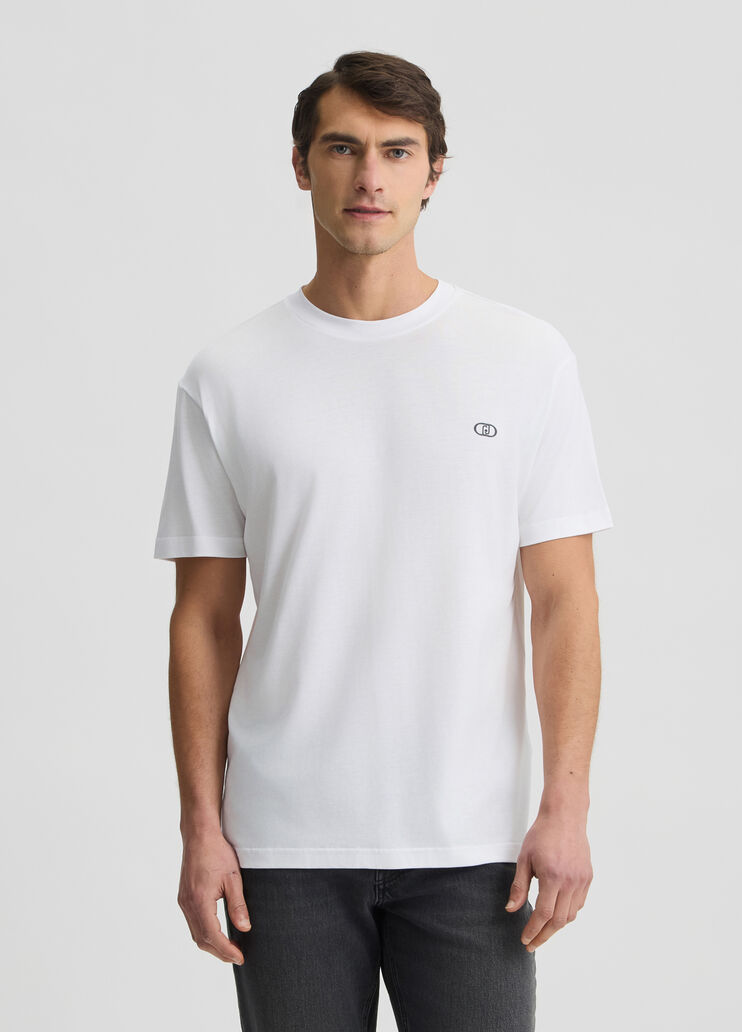 White T-shirt with logo white Liu Jo - medium White T-shirt with logo white Liu Jo - medium