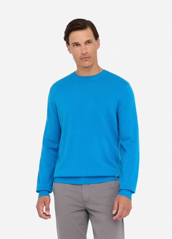 Wool and cashmere jumper blue Liu Jo - large image number 0