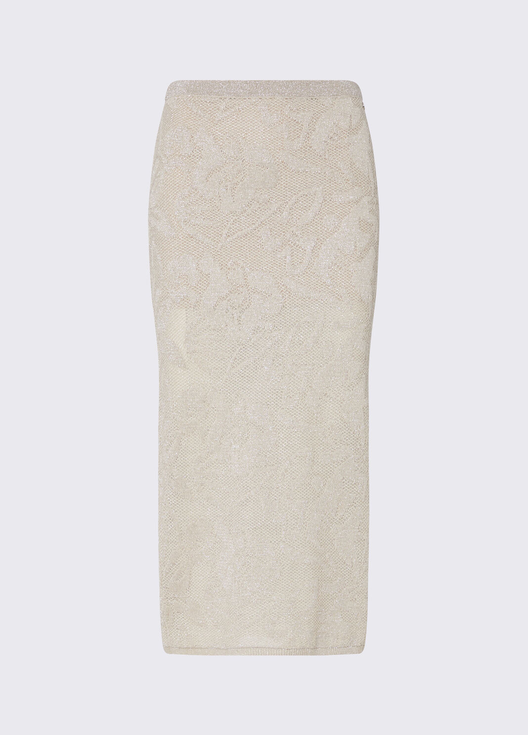 Midi skirt in lace lam&eacute; rope Liu Jo - large image number 4