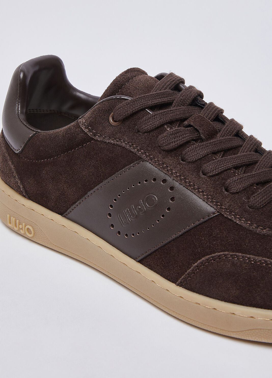 Herren-Sneaker aus Wildleder Dunkelbraun Liu Jo - large image number 6