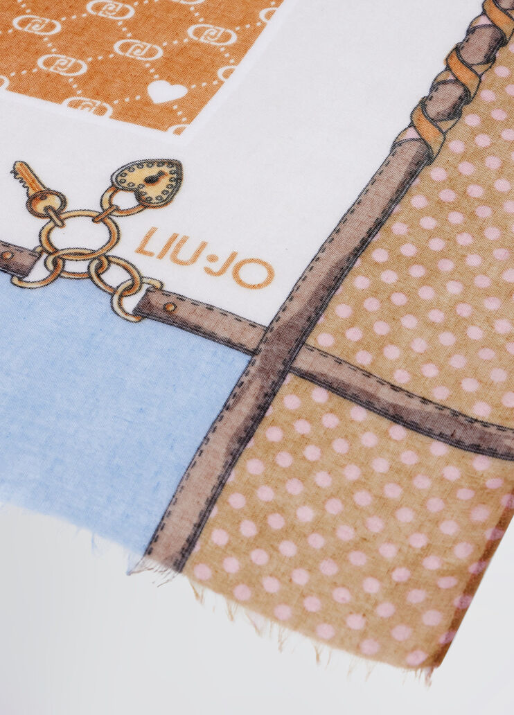 Liu Jo Better stole camel Liu Jo - large image number 3 Liu Jo Better stole camel Liu Jo - large image number 3