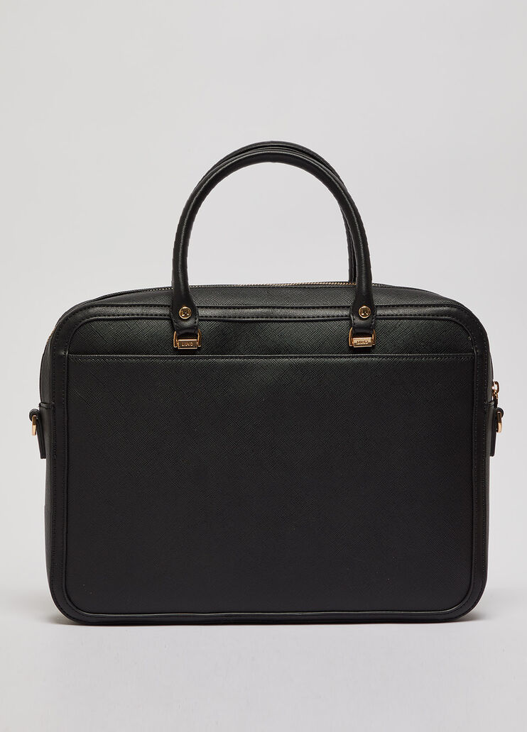 Eco-friendly laptop bag black Liu Jo - large image number 3 Eco-friendly laptop bag black Liu Jo - large image number 3