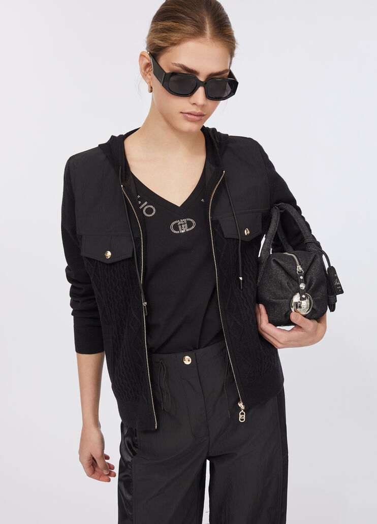 Pull Liu Jo Better noir Liu Jo - large image number 4