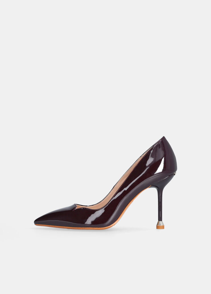 Patent leather court shoes amarone Liu Jo - large image number 4 Patent leather court shoes amarone Liu Jo - large image number 4