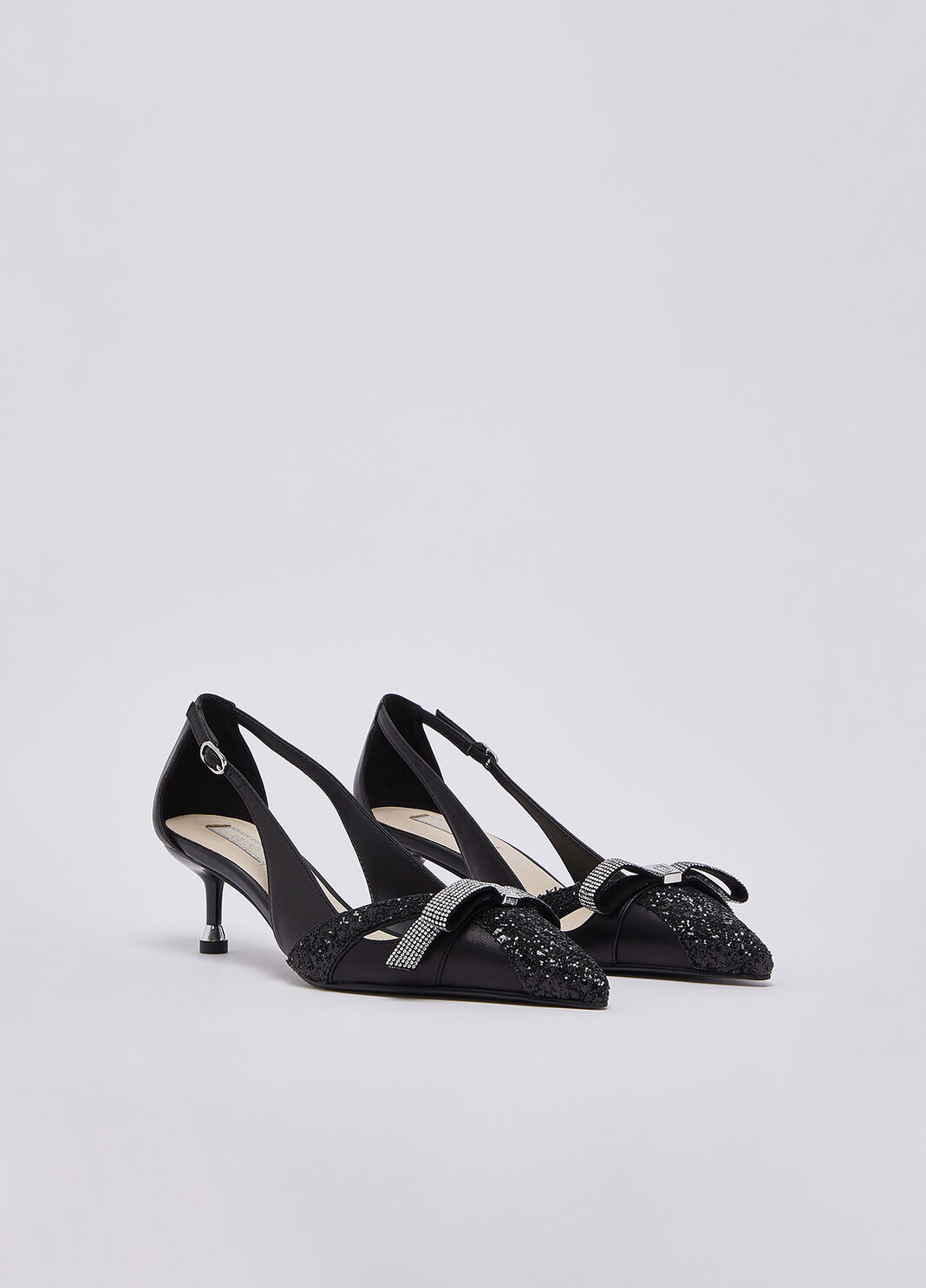 Glitter Cut-Out Pumps black Liu Jo - large image number 1
