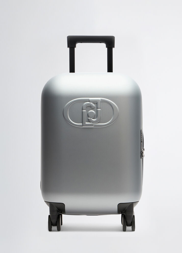 Small trolley with logo silver Liu Jo - medium