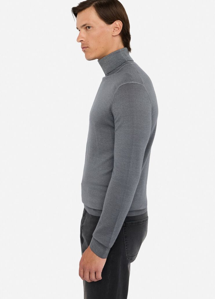 Wool polo-neck dark grey Liu Jo - large image number 4 Wool polo-neck dark grey Liu Jo - large image number 4