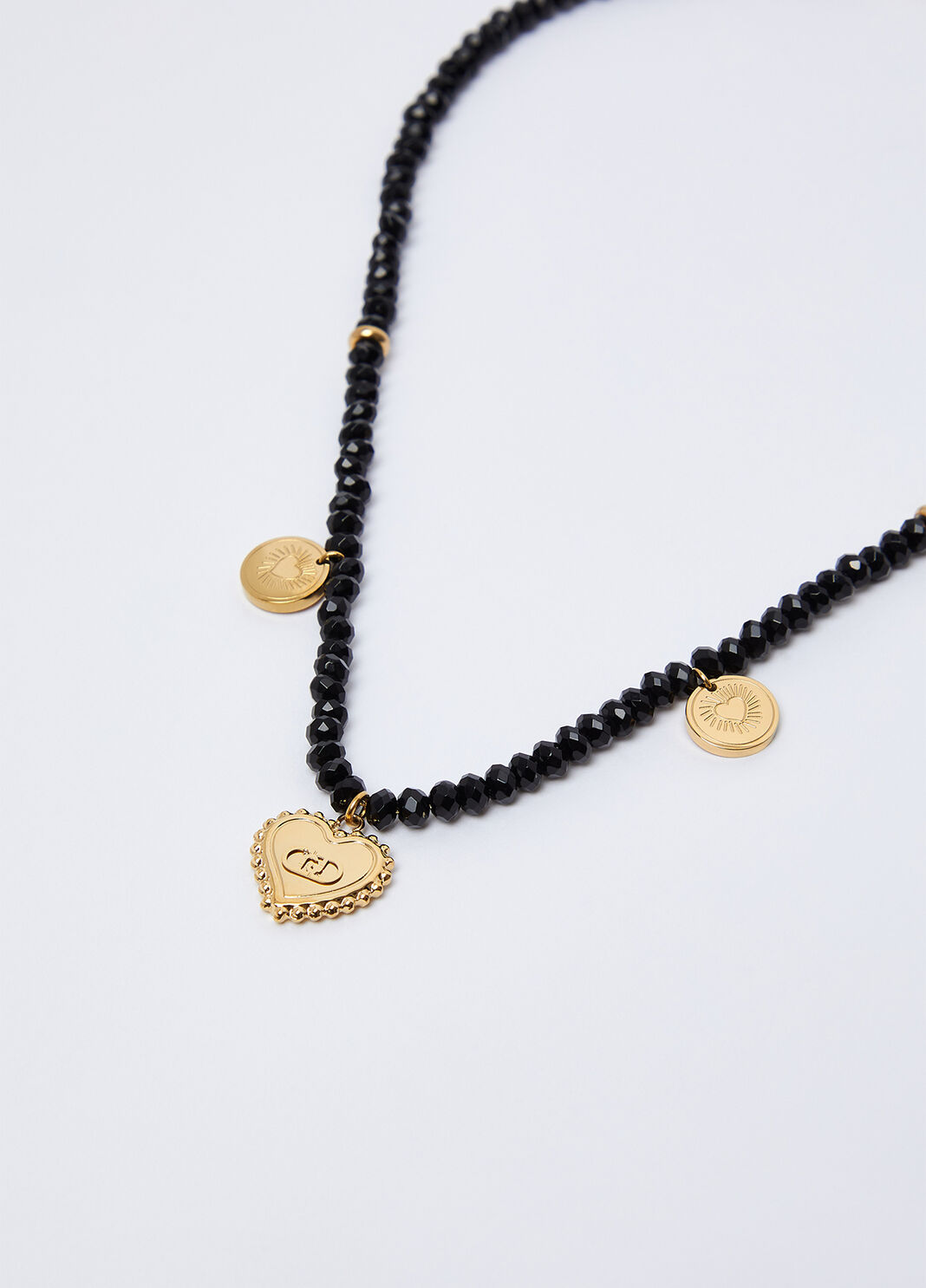 Choker with pearls and charms black Liu Jo - large image number 1