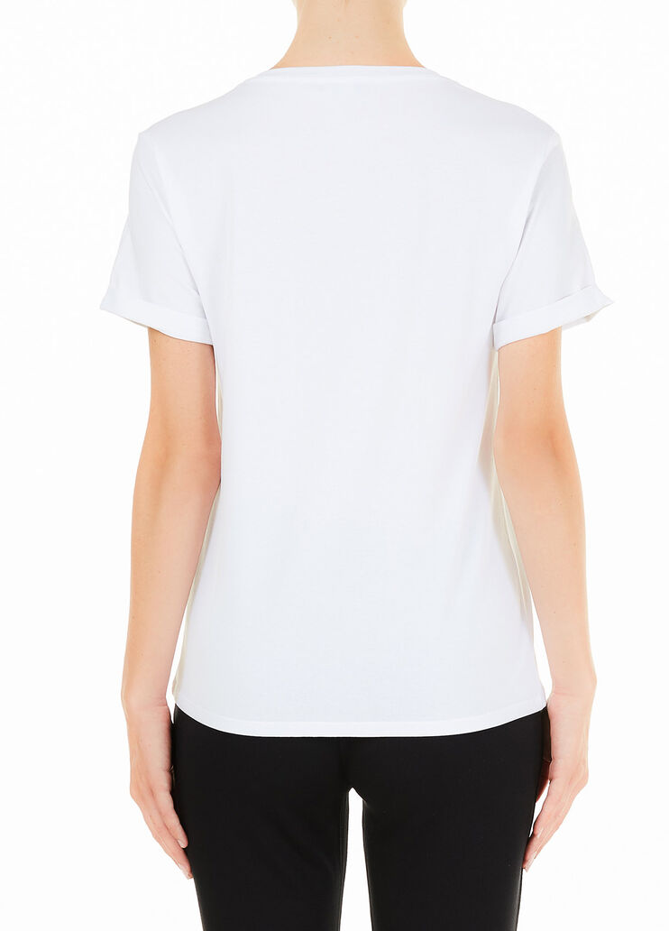 T-shirt with print White Liu Jo - large image number 1 T-shirt with print White Liu Jo - large image number 1