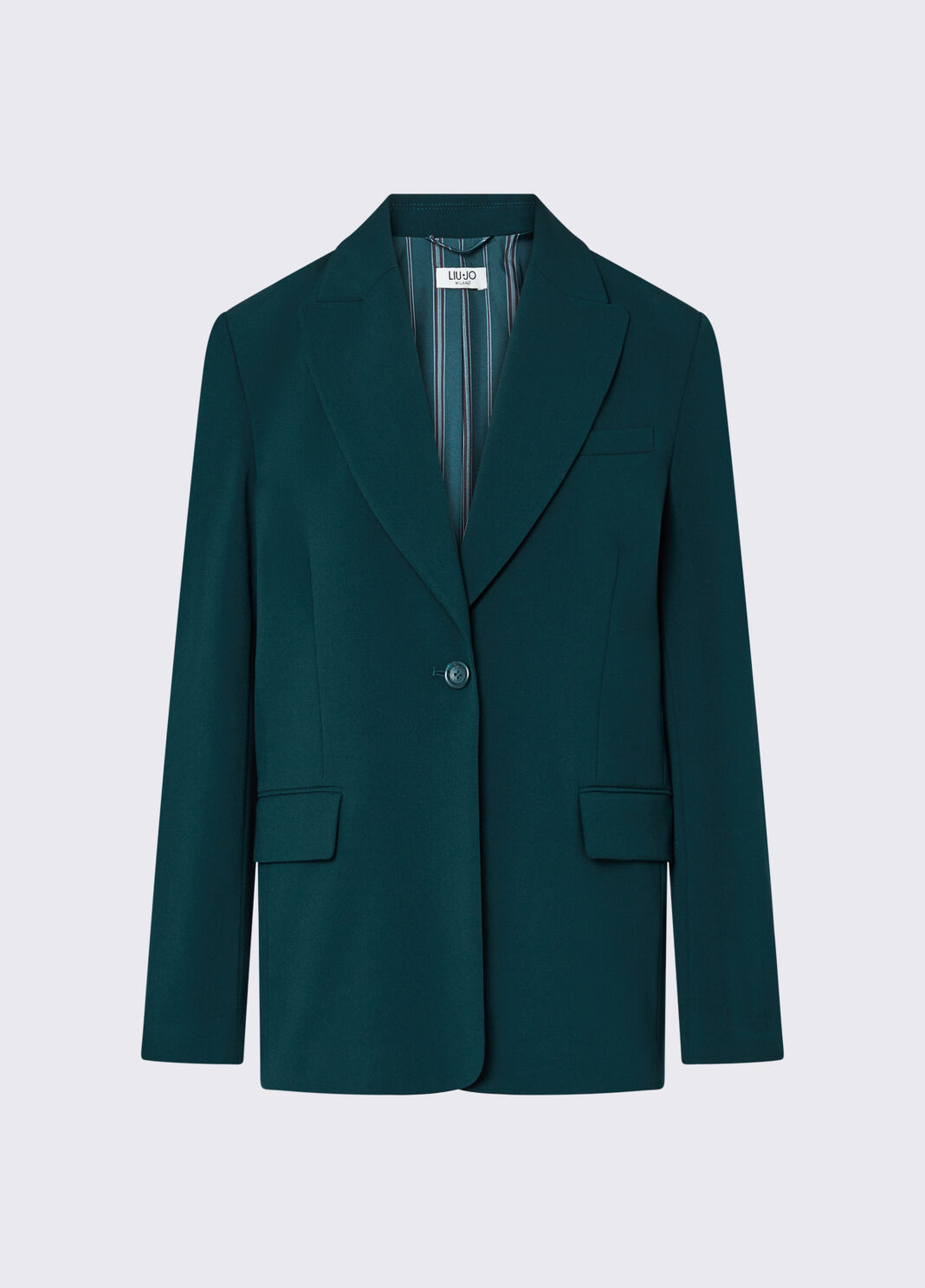 Blazer de franela verde Liu Jo - large image number 6