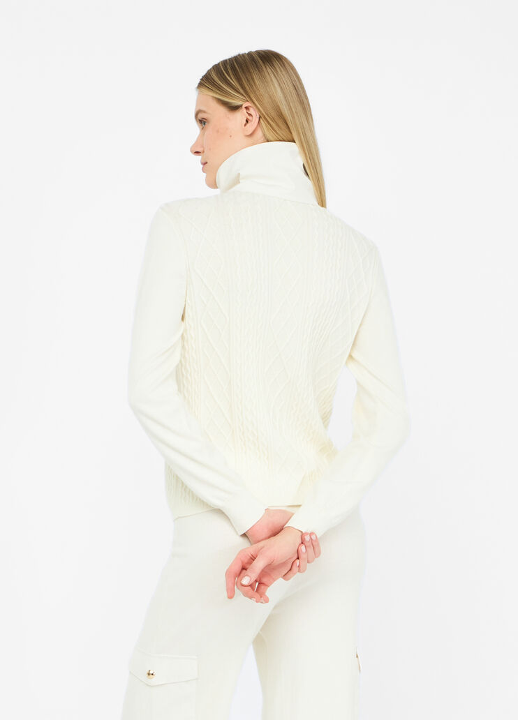 Liu Jo Better jumper milk white Liu Jo - large image number 1 Liu Jo Better jumper milk white Liu Jo - large image number 1