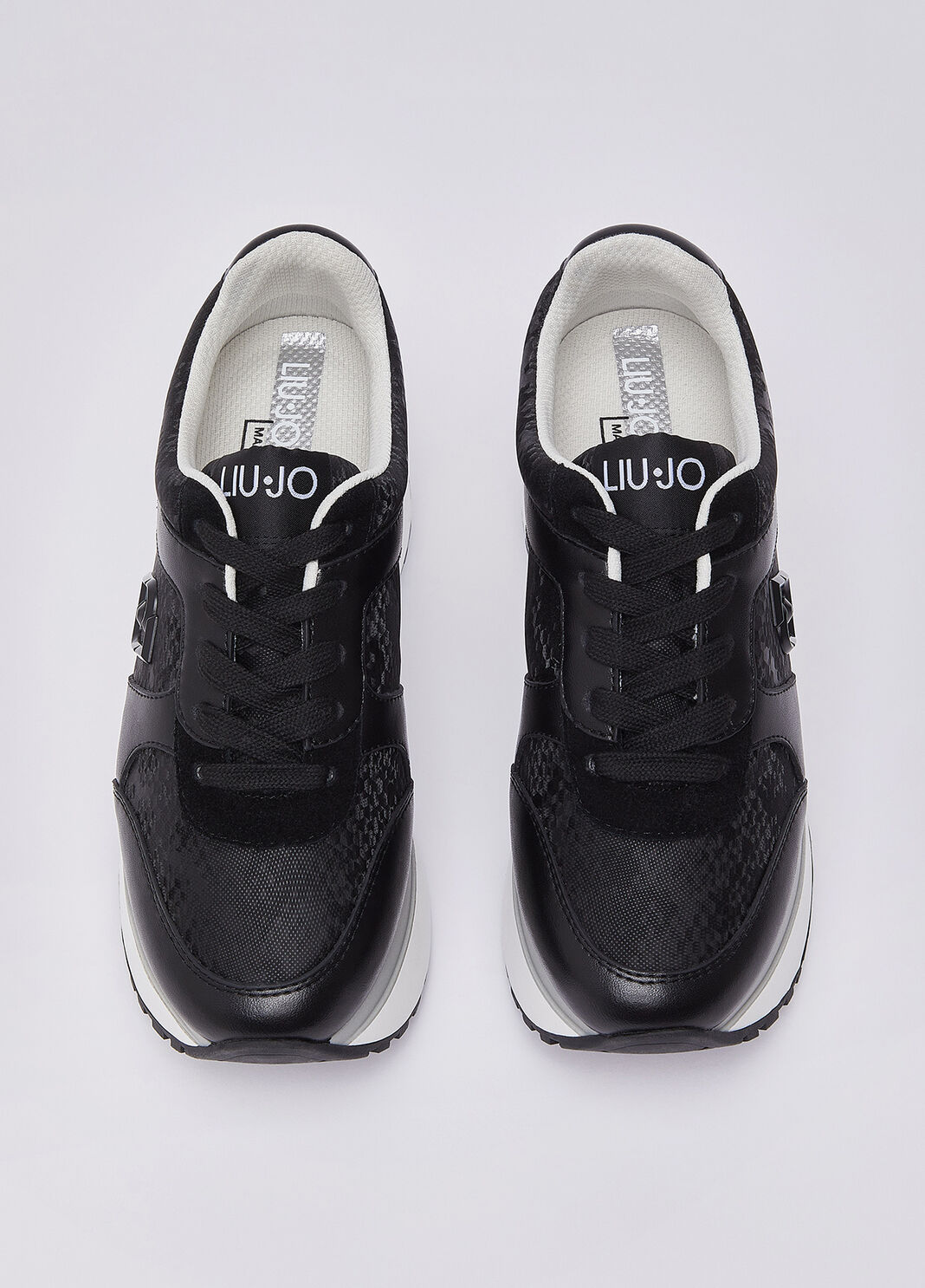 Sneakers super platform python-effect black Liu Jo - large image number 3