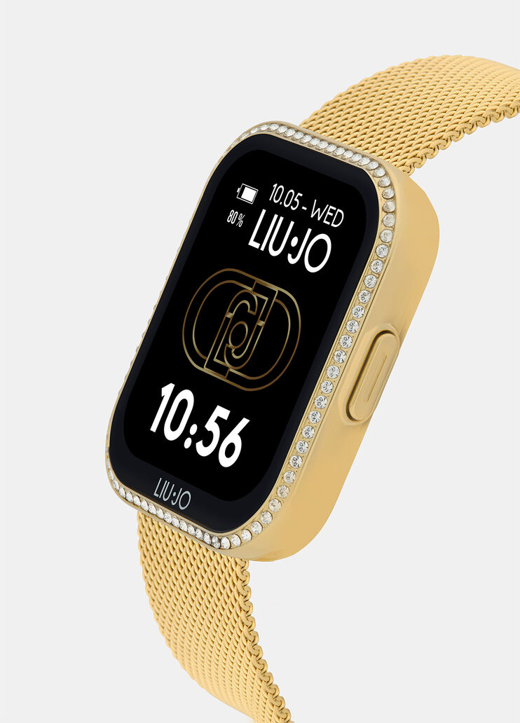 Smartwatch with steel strap gold Liu Jo - medium Smartwatch with steel strap gold Liu Jo - medium