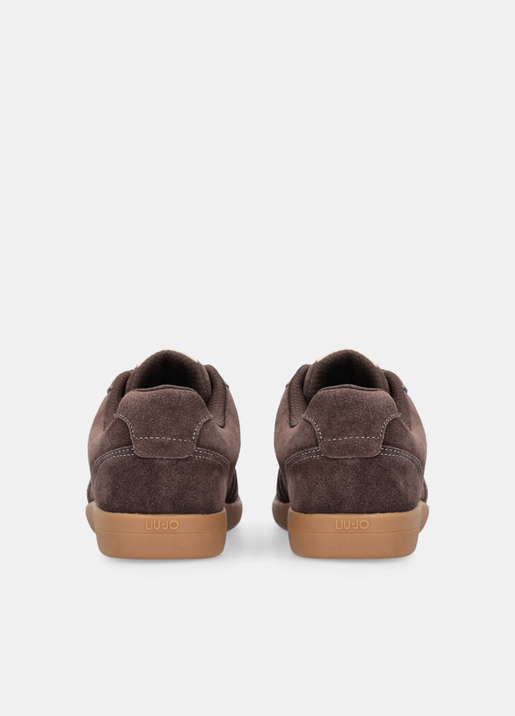 Suede sneakers ebony Liu Jo - large image number 7 Suede sneakers ebony Liu Jo - large image number 7